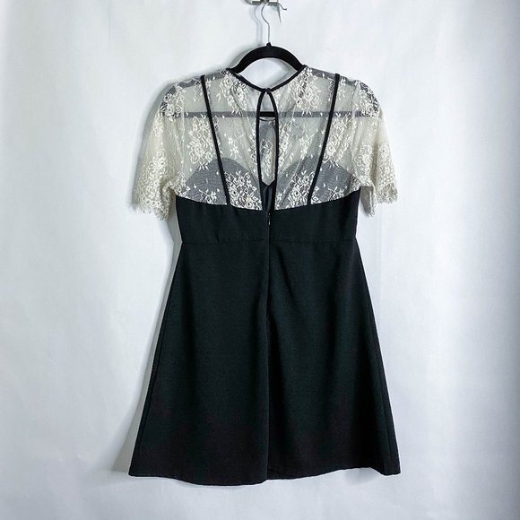 Forever 21 Eyelash Lace Sweetheart Mini Dress - Picture 7 of 10